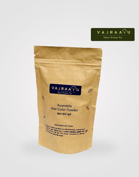 Vajraayu Ayurveda Herbal Hair Color, for Personal, Packaging Size : 100gm