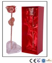 Copper Rose with Gift Box, for Souvenir, Style : Antique Imitation