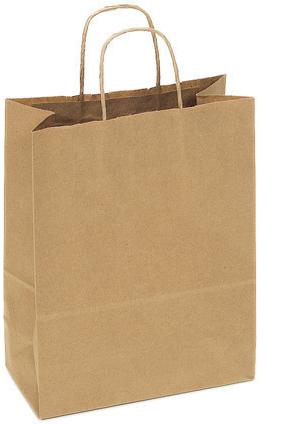 Recycled Paper Bag, for Packaging, Shopping, Size : Multisizes