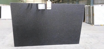 VE -BG Polished India black galaxy granite