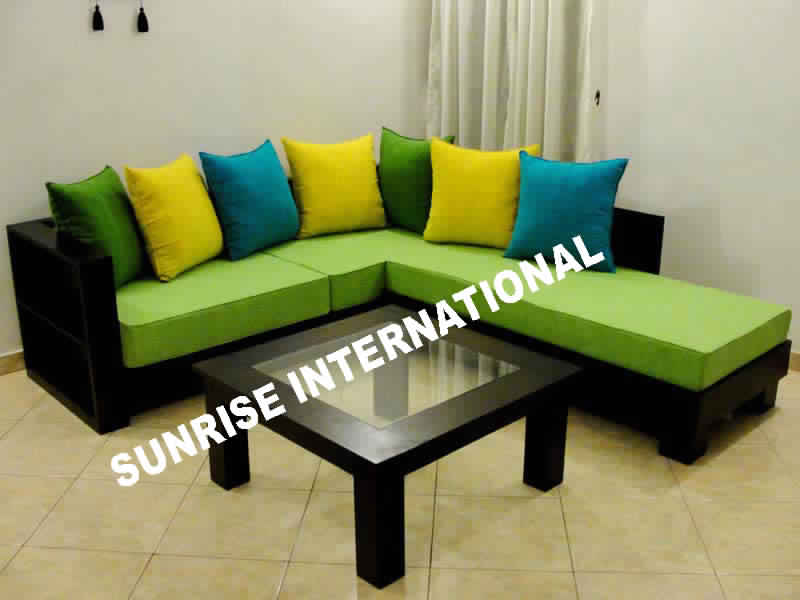 Wooden Sofa Sets & L Shade Sofa set