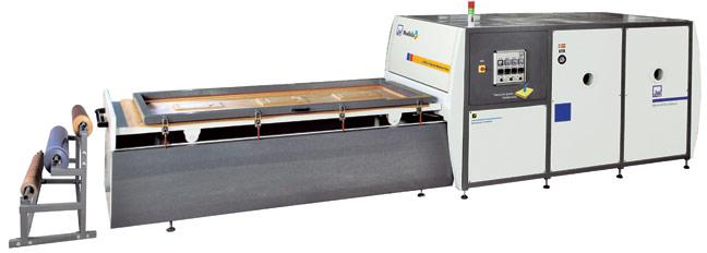 Vacuum Membrane Press-Single Trolley J-1100.in / J-1250.in