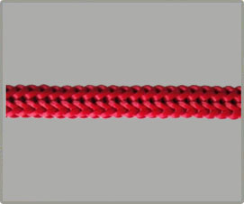 Plain Double Twist Needle Braided Rope For Industrial