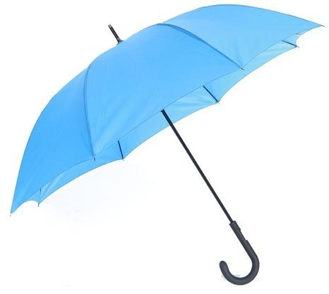 Plain / Printed Polyester Monsoon Umbrellas, Pole Material : Mild Steel with Powder Coating