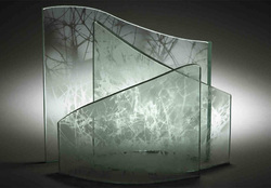 Pvb Material sandblasted glass, Certification : ISO:9001-2008