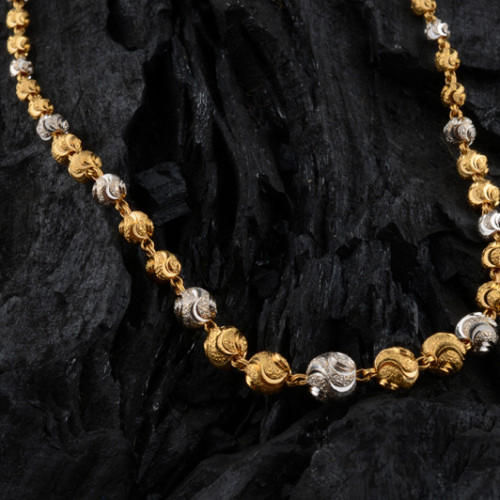 Aashirwad Jewellers Beads Kanthi Gold Chain
