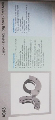 Round MS Carbon Floating Ring Seals, Packaging Type : Box