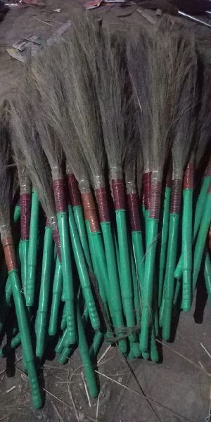 Singal Gajra plastic handle broom, for Cleaning, Broom Length : 0-2Ft