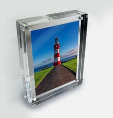 Transparent Acrylic Magnetic Photo Frame