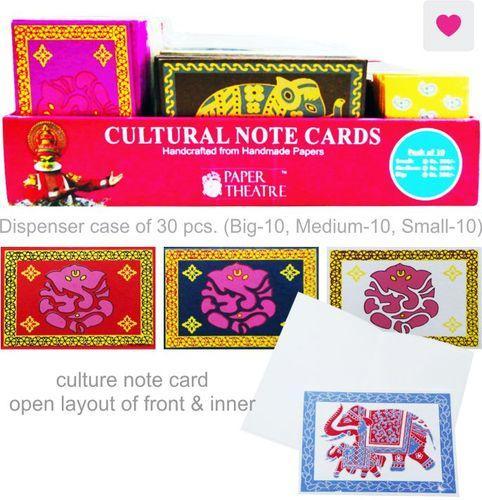 Cultural Note Card, Color : ASSORTED