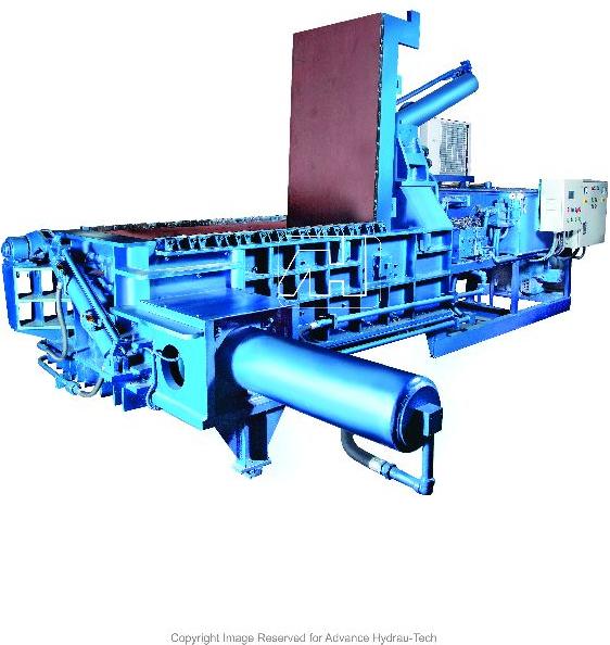 Hydraulic Scrap Baling Press for Aluminum, CRC, Turning, MS