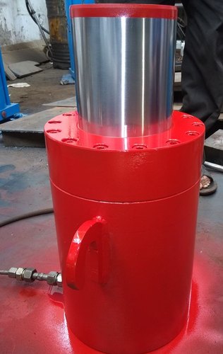 Red Hydraulic Heavy Lifting Single Acting Jack