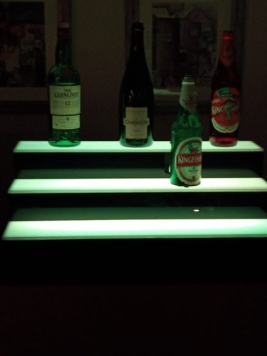 Bar Bottle Display Rack