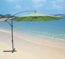  Green Beach Umbrella, Pole Material : Alluminium
