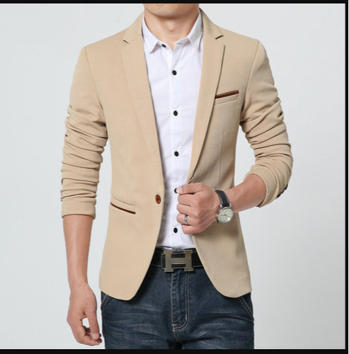 Full Sleeves Mens Blazer, Feature : Anti-Wrinkle, Comfortable ...