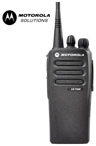 Motorola Two Way Radio, Color : Black