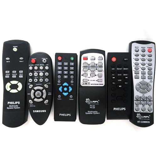 Black Home Theater Remote Control