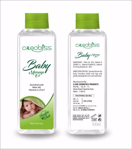 Creobliss Baby Massage Oil