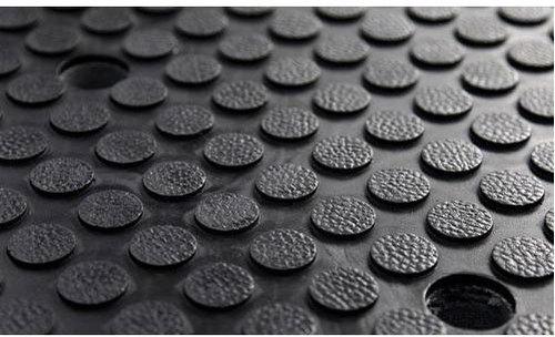 Coin Pattern Rubber Mat, for Car, Home, Hotel, Office, Pattern : Pain