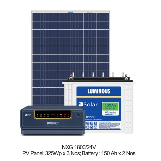 1500 VA Solar Off Grid Combo Set