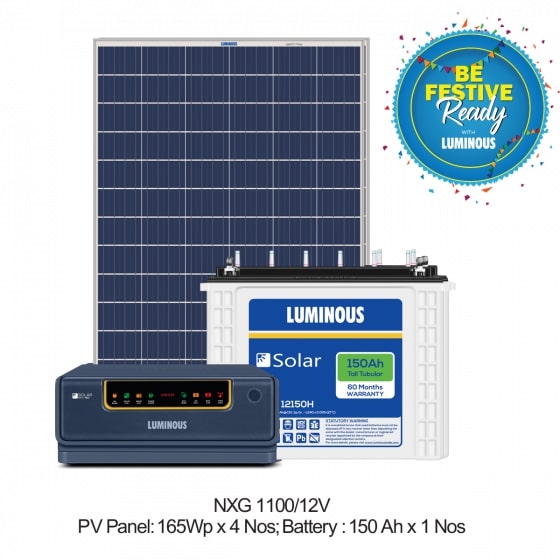 850 VA Solar Off Grid Combo Set