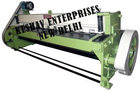 Semi Automatic Mechanical Under Crank Shearing Machine