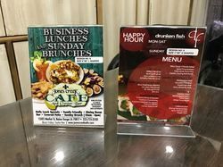 Acrylic Display Stand, Size : 6'x8'