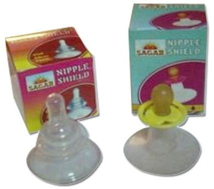 Plain Neoprene Rubber Baby Nipple, Shape : Round