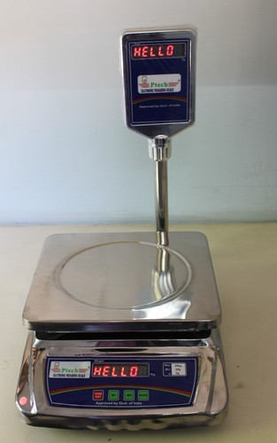 Ptech Table Top Scale, Capacity : 30kg