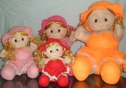 Leather stuffed dolls, for Gifting, Pattern : Plain