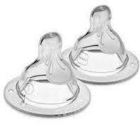 Plain baby silicone nipple, Shape : Round