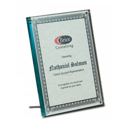 Acrylic Certificate Stands