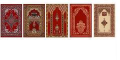Velvet Janamaz Carpets, Pattern : Printed