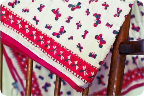 hand block printed quilts