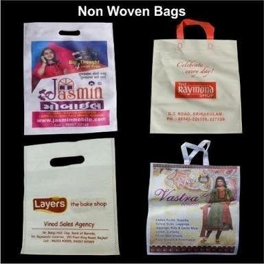 Printed non woven bag, Style : Handled, Rope Handle