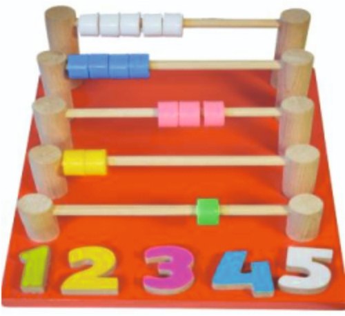 LWE Wooden Basic Learning Board Abacus