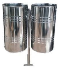 Calender Stainless Steel Dustbin