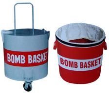 Iron Bomb Basket, Color : Red