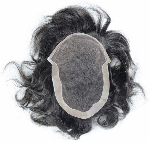 Mens French Lace Hair Wigs