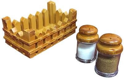 Golden Salt Paper Shaker Set
