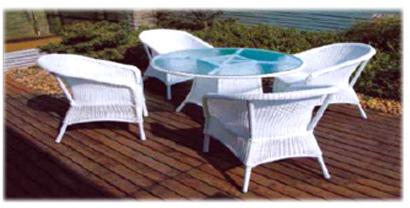 Garden Chair And Table, Size : Customized