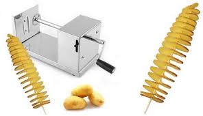 Plastic Manual Alloy Metal Spiral Potato Cutter, Feature : Good Quality, High Efficiency, Professional