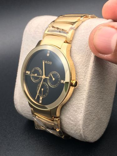 Rado watch golden on sale color