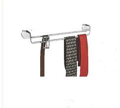 Ever Fresh Stainless Steel Tie Belt Holder, Feature : Low Maintenance, Easy to Clean