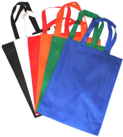 Plain Non Woven Handle Bag, Style : Handled