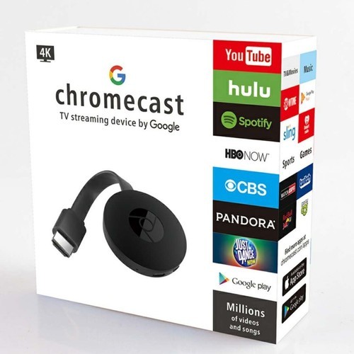 Chromecast Plastic Media player, Color : Black