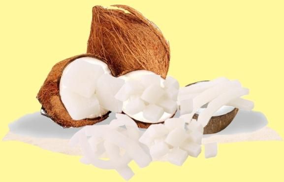 dried coconuts