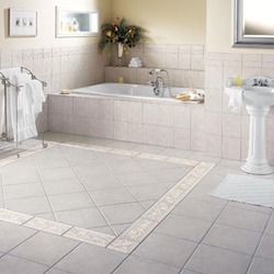 Plain ceramic flooring, Surface Treatment : Glossy, Matte