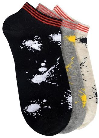 Cotton Spandex Low Ankle Socks, Size : Unisex