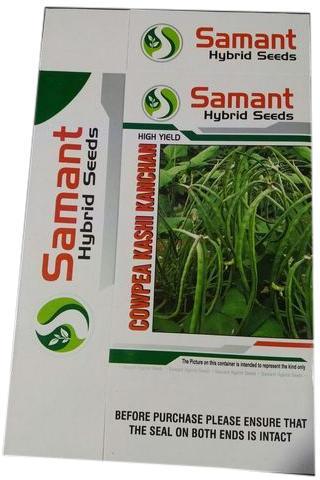Organic Kasi Kanchan Cowpea Seeds, Packaging Type : Plastic Packets